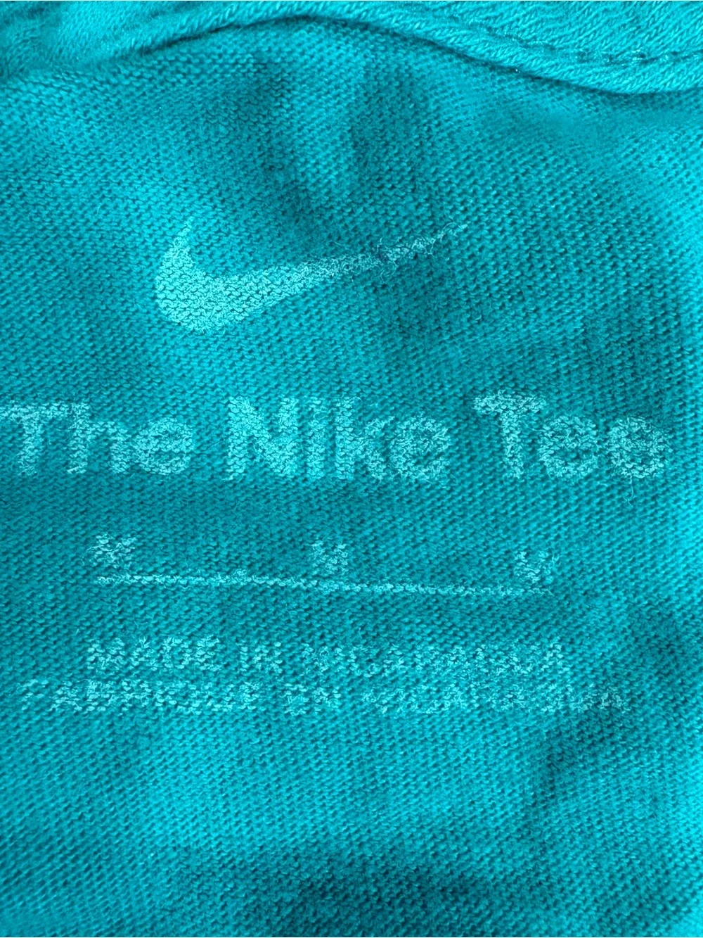 Nike Miami Dolphins Tyreek Hill #10 T Shirt Aqua NFL Football Mens M